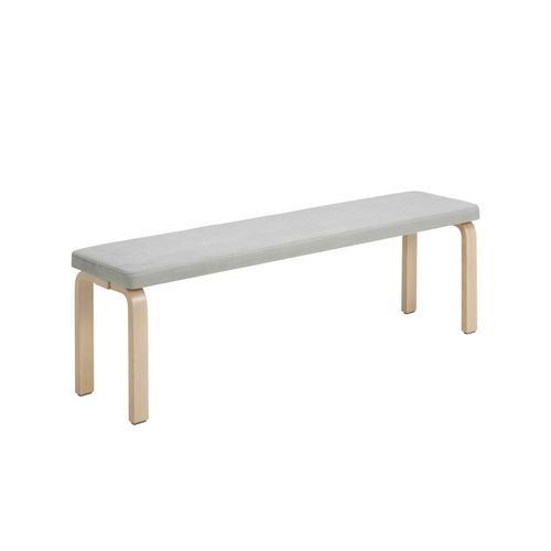 Banco contemporâneo - 168B - Artek - em PU / em couro / em espuma