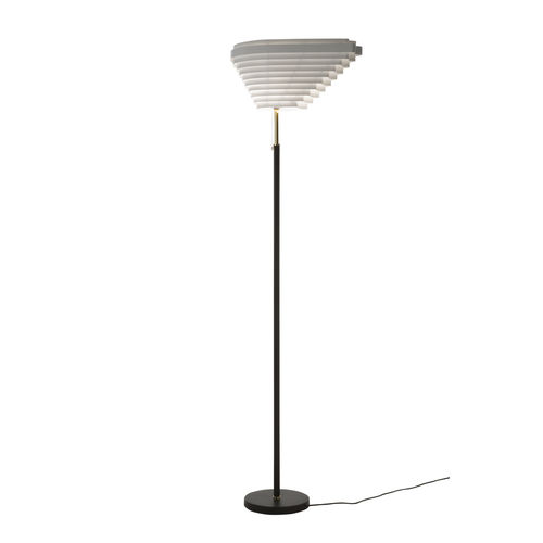 Luminária de piso - A805 “ANGEL WING“ - Artek - em aço / em níquel / em latão polido