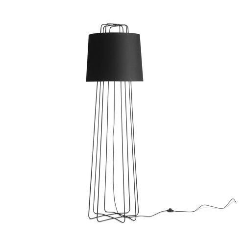 Luminária de piso - PERIMETER - BLU DOT - em tecido / em aço / contemporânea
