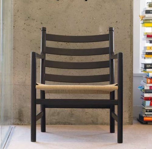 Poltrona contemporânea - CH44  - Carl Hansen & Son - em madeira / de Hans J. Wegner