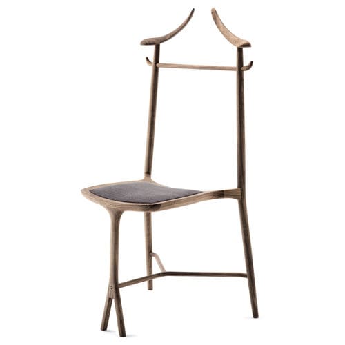 Cadeira de design orgânico - CHAMBRE CLOSE - CECCOTTI COLLEZIONI - para ambiente interno / em compensado / em nogueira americana