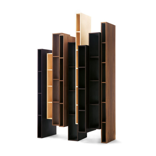 Livreiro modular - SKYLINE - CECCOTTI COLLEZIONI - de design original / em madeira de ácer / em compensado