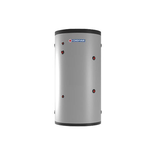 Aquecedor de acumulação elétrico - VASO INERZIALE - CORDIVARI - solar / de piso / vertical