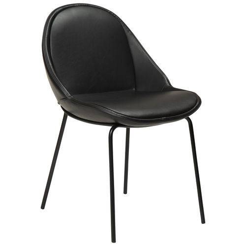 Cadeira contemporânea - ARCH - DAN-FORM - para ambiente interno / em tecido / em couro