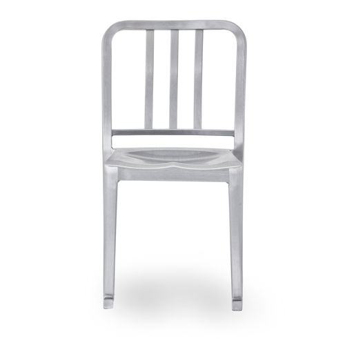 Cadeira contemporânea - HERITAGE : HERROC - emeco - para ambiente interno / em alumínio / empilhável