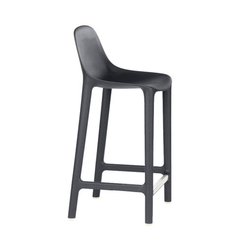 Cadeira alta contemporânea - BROOM 24 - emeco - para ambiente interno / em madeira / em polipropileno