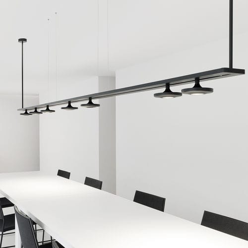 Luminária técnica pendente - BUTTON : T-3305 / T-3306 / T-3307 - ESTILUZ - de LED / linear / retangular