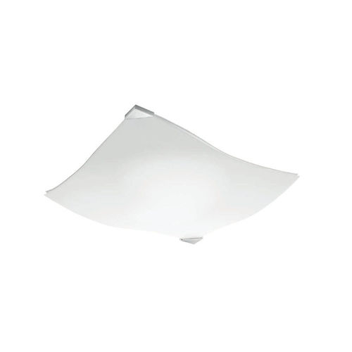 Plafon contemporâneo - BENT : T-2752l T - ESTILUZ - quadrado / em vidro / de LED