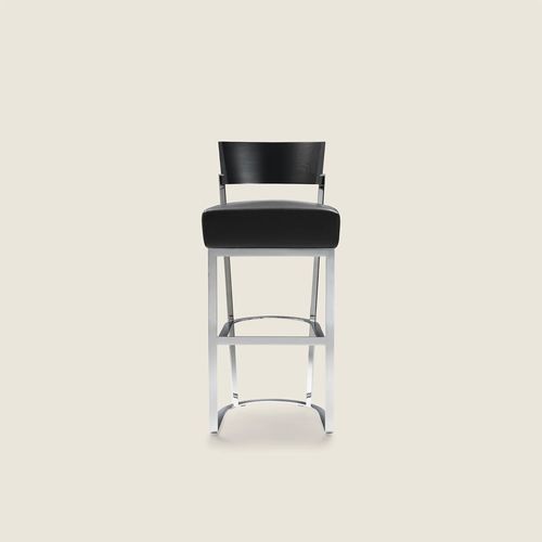 Banqueta alta contemporânea - MORGAN - FLEXFORM - em espuma de poliuretano / com base metálica / com base em U