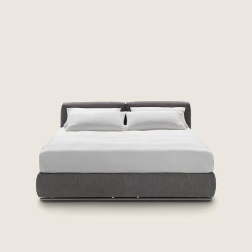Cama de casal - ASOLO - FLEXFORM - contemporânea / com cabeceira / com cabeceira estofada
