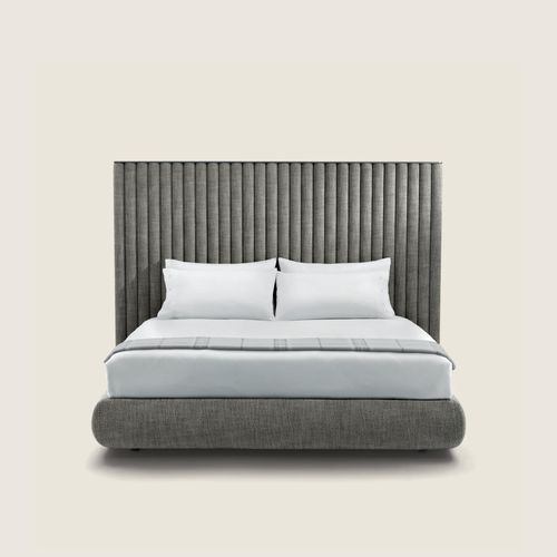 Cama contemporânea - BIARRITZ - FLEXFORM - com cabeceira / com cabeceira estofada / com cabeceira em couro