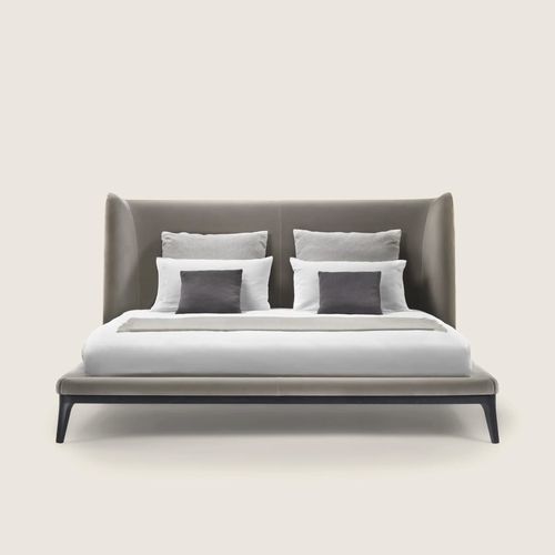 Cama de casal - DRAGONFLY - FLEXFORM - contemporânea / em madeira / metálica