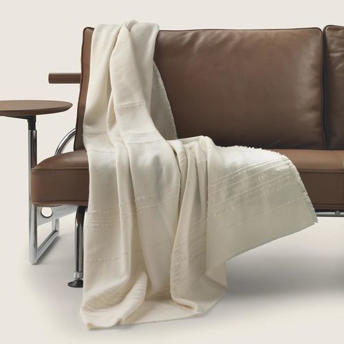 Manta de sofá em seda - LINNEA - FLEXFORM - de lã / em lã de alpaca / made in Italy
