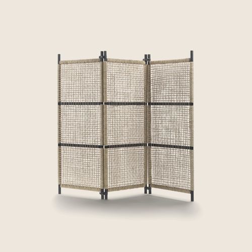 Biombo contemporâneo - PARKER - FLEXFORM - em couro / em feltro / em madeira maciça