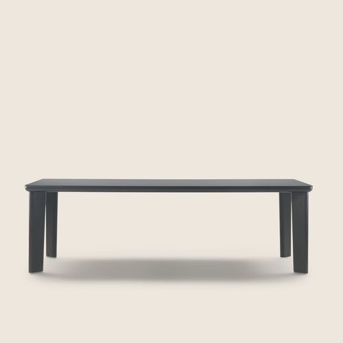 Mesa de jantar contemporânea - ARNOLD - FLEXFORM - com folheado de madeira / com base em madeira / retangular
