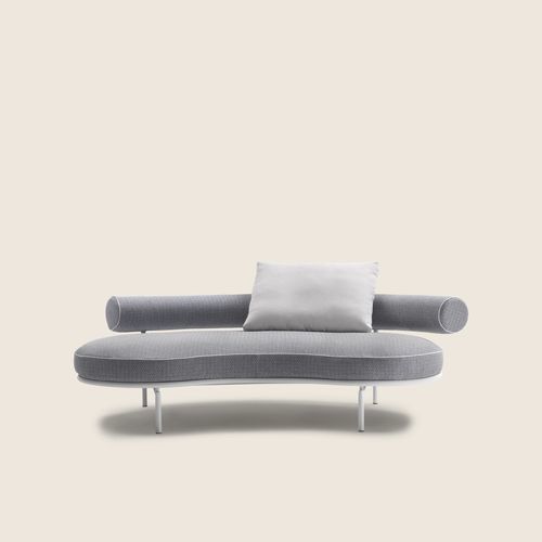 Sofá redondo - SUPERMAX OUTDOOR - FLEXFORM - de design original / para ambiente externo / em laminado