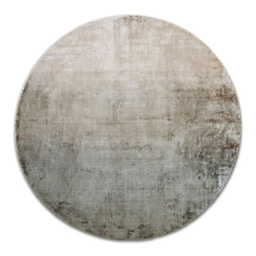 Tapete contemporâneo - In-Canto Acquerello Bronzo-Ecru - G.T.DESIGN - de cor lisa / em viscose / retangular
