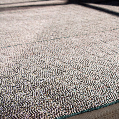 Tapete moderno - PAGLIETTA COTTA SEMPREVERDE - G.T.DESIGN - geométrico / em poliéster / em juta