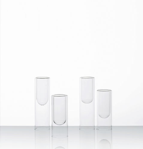 Vaso contemporâneo - TUTUBE - GLAS ITALIA - em vidro