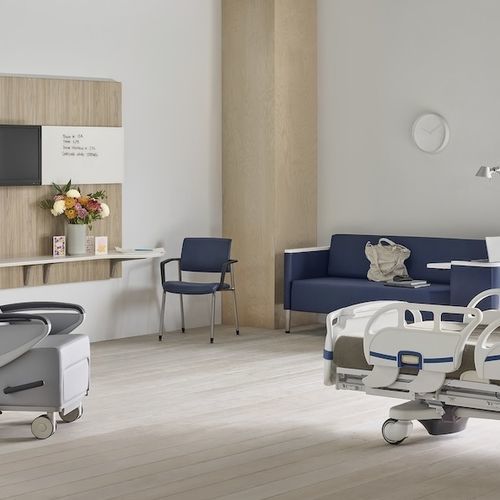 Cadeira empilhável - VERUS - Herman Miller - contemporânea / para ambiente interno / em tecido