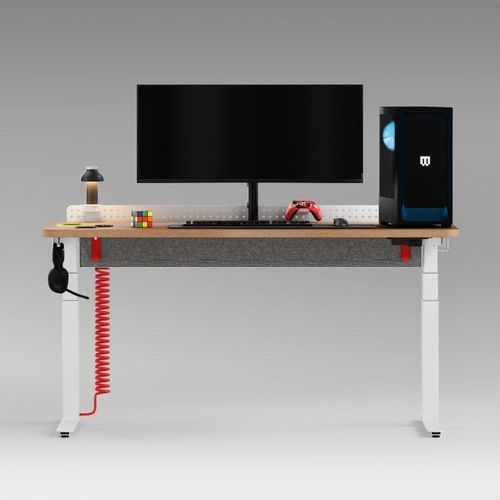 Mesa secretária de piso - COYL - Herman Miller - moderna / em aço / em laminado