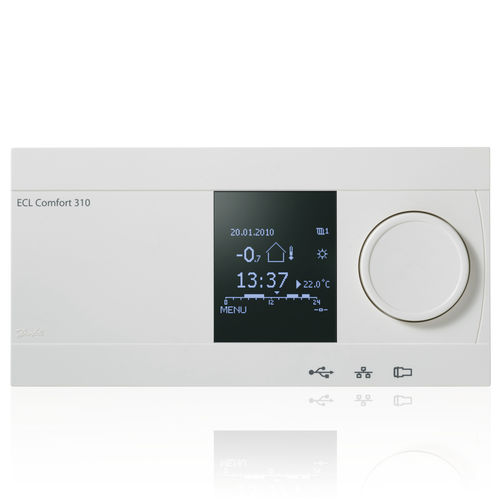 Regulador de temperatura para sistema de automação residencial - ECL COMFORT 310 - DANFOSS - de ambiente
