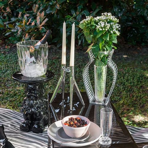 Vaso Art Déco - I SHINE - Kartell - em PMMA / sob medida / de Eugeni Quitllet