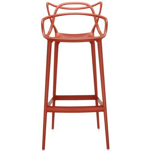 Cadeira alta contemporânea - MASTERS - Kartell - para ambiente externo / para ambiente interno / em termoplástico