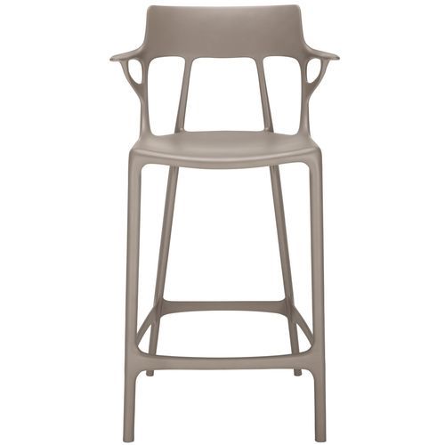 Cadeira alta contemporânea - A.I - Kartell - para ambiente interno / em termoplástico / em tecnopolímero