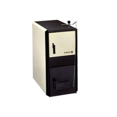 Caldeira a combustível sólido - CF 120 CSE - DE DIETRICH - somente de aquecimento / residencial / para ambiente interno