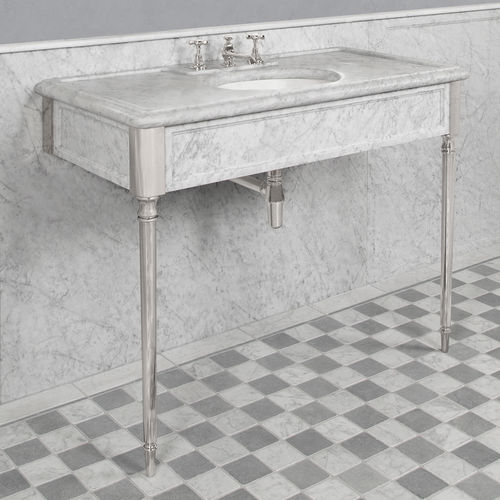 Suporte para lavatório em latão - LB 6334 WH - LEFROY BROOKS - em cerâmica / em mármore