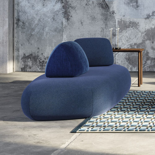 Sofá design - TELEN - Ligne Roset - em tecido / em compensado / em espuma de poliuretano