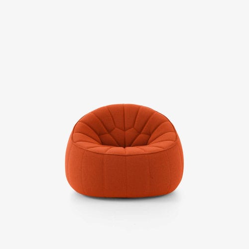 Poltrona oriental - OTTOMAN - Ligne Roset - em couro / em espuma de poliuretano / em tecido