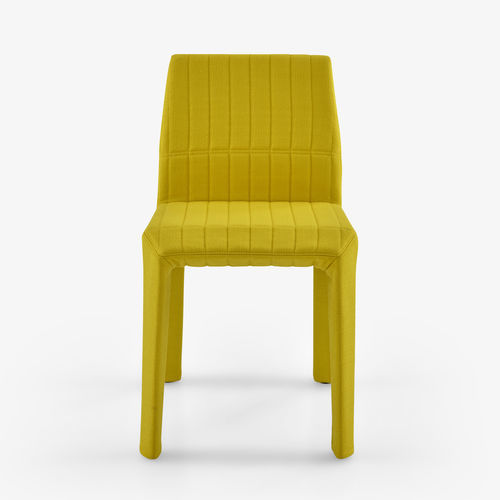 Cadeira design - FACETT - Ligne Roset - para ambiente interno / em poliuretano / em tecido