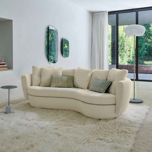 Tapete contemporâneo - CHALI - Ligne Roset - de cor lisa / de lã / retangular