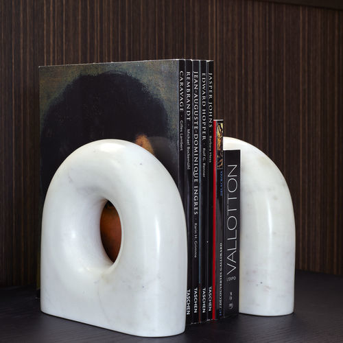 Aparador para livros em mármore - TORE - Ligne Roset