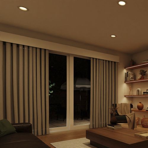 Downlight de embutir - CD6-WH-TW  - LUTRON ELECTRONICS - de LED / para ambiente interno / para loja