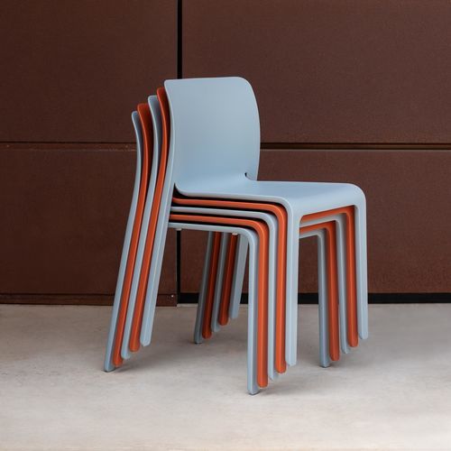 Cadeira de sala de jantar contemporânea - FIRST - MAGIS - para área externa / de fibra de vidro / em polipropileno