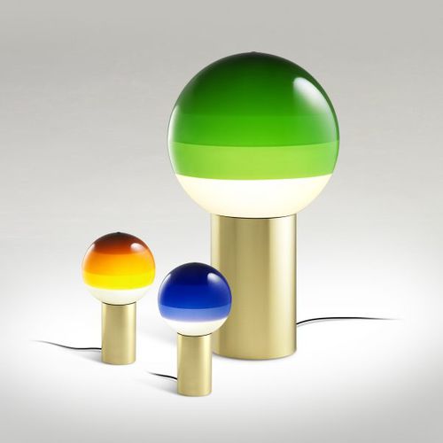 Luminária de mesa - DIPPING LIGHT - Marset Iluminacion - em latão / em vidro / contemporânea