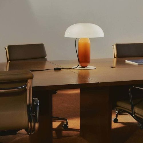 Luminária de mesa - GAMBOSA - Marset Iluminacion - de metacrilato / metálica / em aço