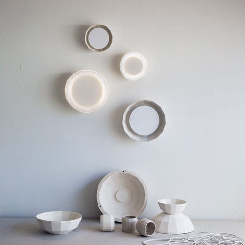 Arandela contemporânea - SCOTCH CLUB - Marset Iluminacion - para ambiente interno / metálica / em cerâmica