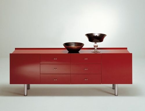 Buffet aparador contemporâneo - TOBIO - Meritalia - em madeira / em madeira laqueada