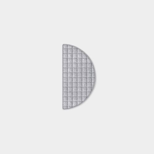 Divisória de ambiente em PET - QuiltForms 27" Half Circle - MIO - em plástico reciclado / da linha comercial / para ambiente interno