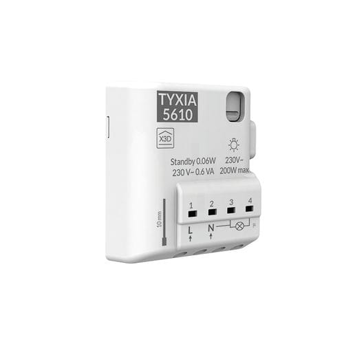 Receptor sem fio - TYXIA 5610 - DELTA DORE - de instalação em superfície / compacto / de controle