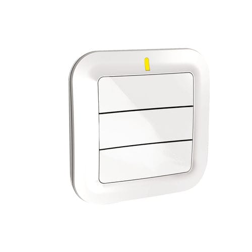 Interruptor para persiana externa - TYXIA 2330 - DELTA DORE - com botão de pressão / de sobrepor / triplo