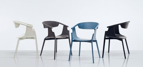 Cadeira de design escandinavo - NORSE - Modus - em madeira / da linha residencial / sem braços