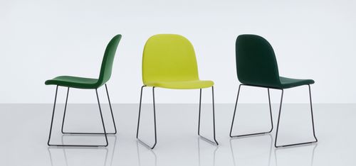 Cadeira contemporânea - ENERYDAY - Modus - para ambiente interno / em madeira / com base tipo trenó