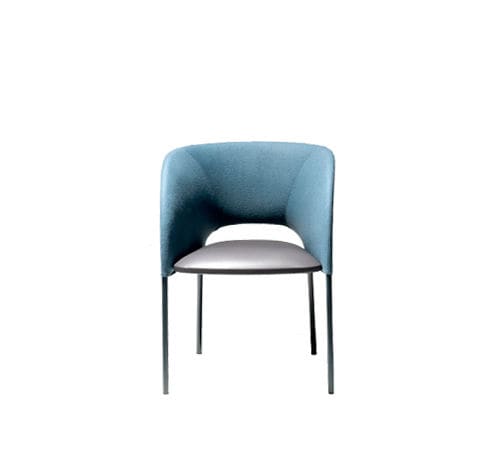 Cadeira contemporânea - YUMI - MOROSO - para ambiente interno / para ambiente externo / em couro