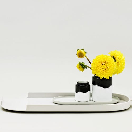 Vaso contemporâneo - AGNES - Normann Copenhagen - em porcelana