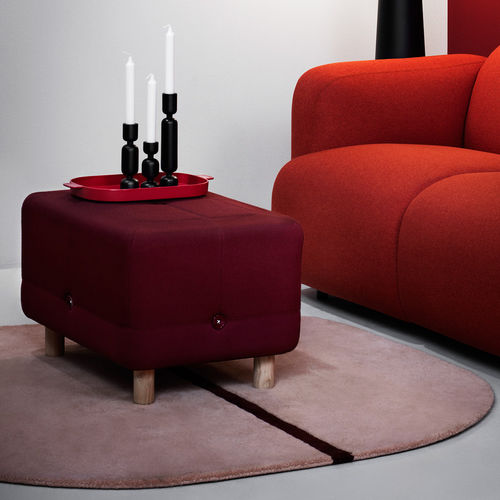 Tapete contemporâneo - OONA - Normann Copenhagen - listrado / em lã da Nova Zelândia / retangular
